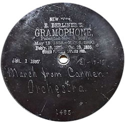 Berliner's Gramophone 1465